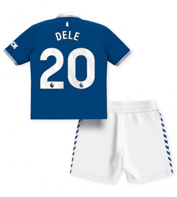 Everton Dele Alli #20 Primera Equipación Niños 2023-24 Manga Corta (+ Pantalones cortos)